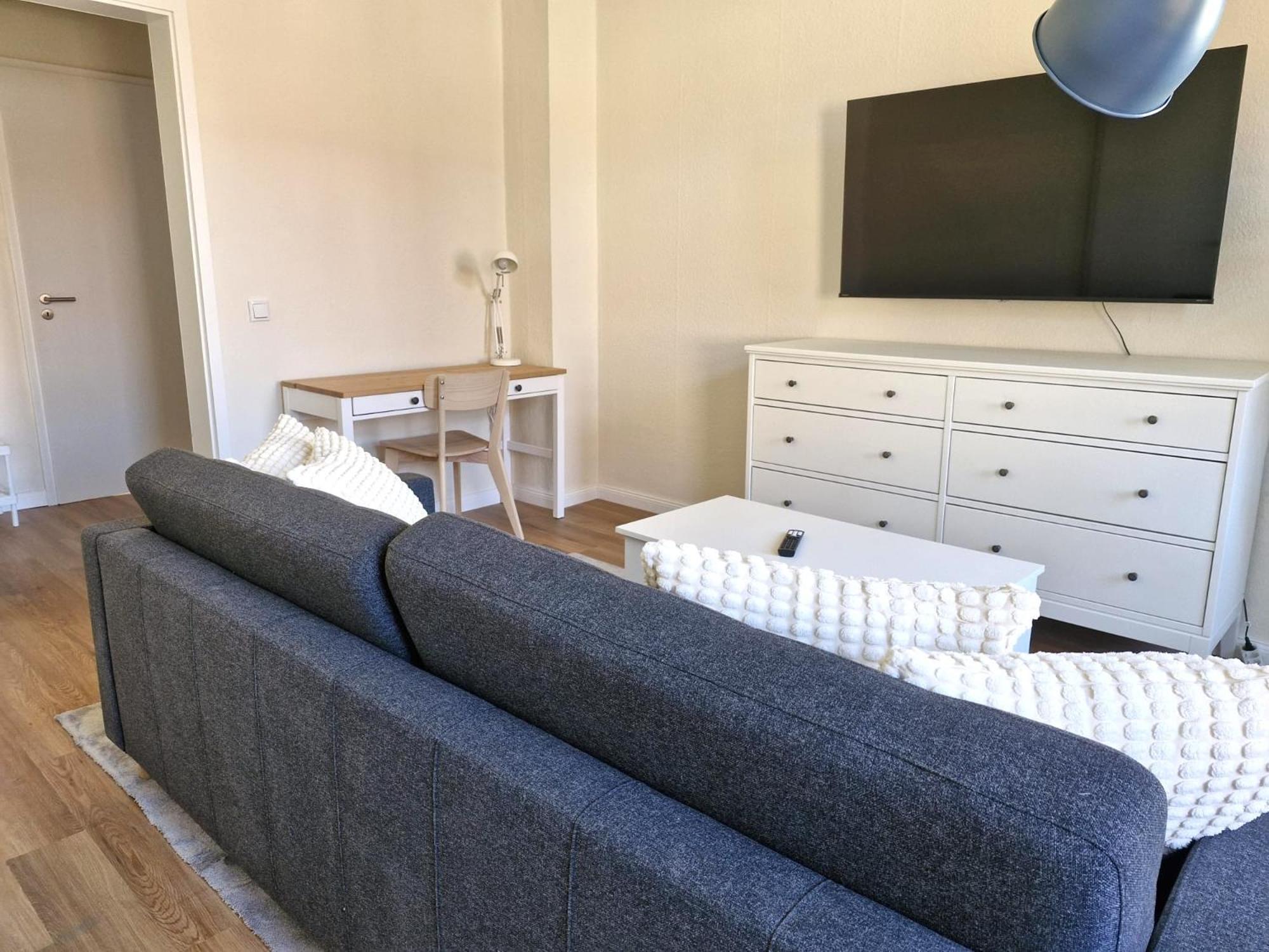 Grossraum-Apartments Mit 2Sz, Wz, Kueche, Smart-Tv, Parken, Etc Ερφούρτη Δωμάτιο φωτογραφία